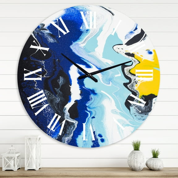 Designart 1 in Quartz Modern/Contemporary Wall Clock