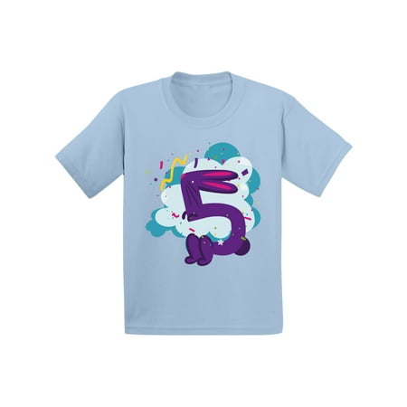 

Awkward Styles Bunny Toddler Shirt Bunny Birthday Boy Tshirt Birthday Girl Bunny Shirt Funny Birthday Gifts for Kids Animal Birthday Party 5th Birthday Shirt Birthday Gifts for 5 Year Old