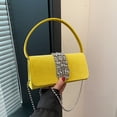 thumbnail image 1 of LHSHID Sac d'Épaule à Strass pour Soirée, Nouveau Style Rétro Polyvalent, Sac Bandoulière pour Femmes, Sac à Main de Luxe de Designer, Pochette de Soirée, 1 of 5