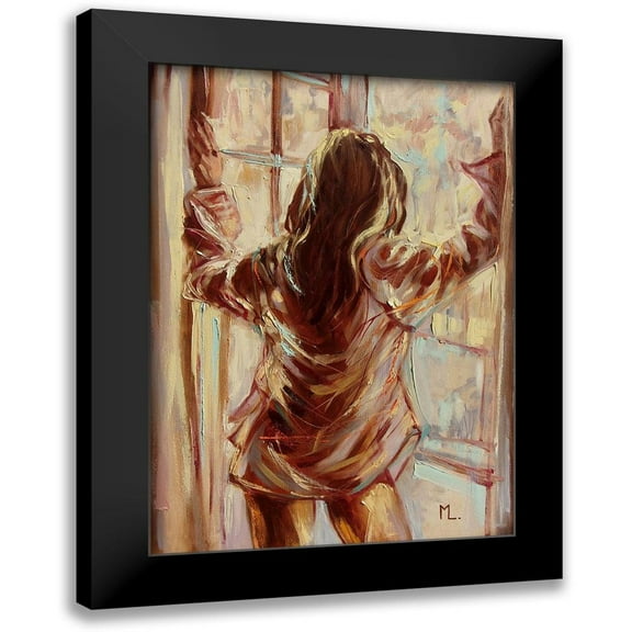 Luniak, Monika 11x14 Black Modern Framed Museum Art Print Titled - Fresh Morning Air