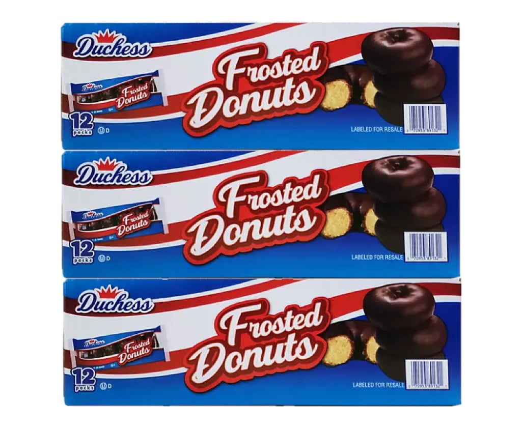 3 Pack Duchess Frosted Donuts (3 oz., 12 pk.)