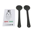 thumbnail image 1 of Fyydes Pocket Eye Charts ABS Vision Tool for Optometrists Ophthalmologists Students, 1 of 7