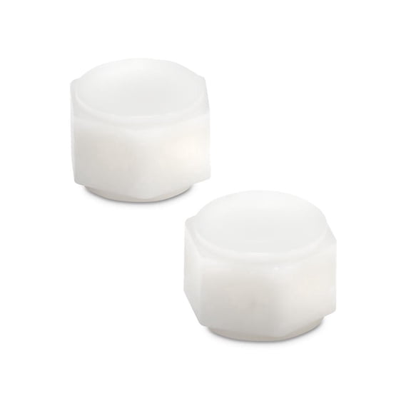 Genuine Dometic OEM Plastic Water Heater Drain Caps - RV Water Heater Repair and Replacement Parts - 2 Piece (92102)