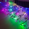 thumbnail image 6 of 9.8ft 30 LED Ribbon Christmas Lights, String Lights for Christmas Tree Decoration, 2024 New Year Wall Window House Decor, Waterproof Battery Operated, Outdoor Xmas Party Decorations, 6 of 7