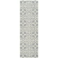 thumbnail image 5 of SAFAVIEH Cambridge Kimberly Geometric Wool Area Rug, Silver/Ivory, 8' x 10', 5 of 10