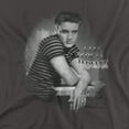 thumbnail image 2 of Elvis Presley T-Shirt Trouble Unisex Graphic Tee For Men & Women Charcoal, 2 of 7