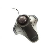 Kensington Optical Orbit Trackball Mouse, Two-Button, Black/Silver