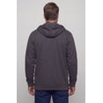 thumbnail image 5 of Kingsize Men's Big & Tall Fleece Zip-front Hoodie Jacket, 5 of 6