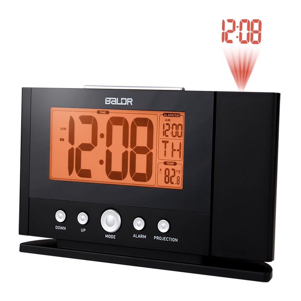 Baldr Digital Projection Alarm Clock