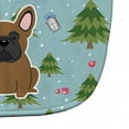 thumbnail image 3 of Christmas French Bulldog Brown Baby Bib, 3 of 3
