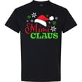 thumbnail image 3 of Inktastic Mimi Claus with Christmas Santa Hat and Snowflakes T-Shirt, 3 of 5