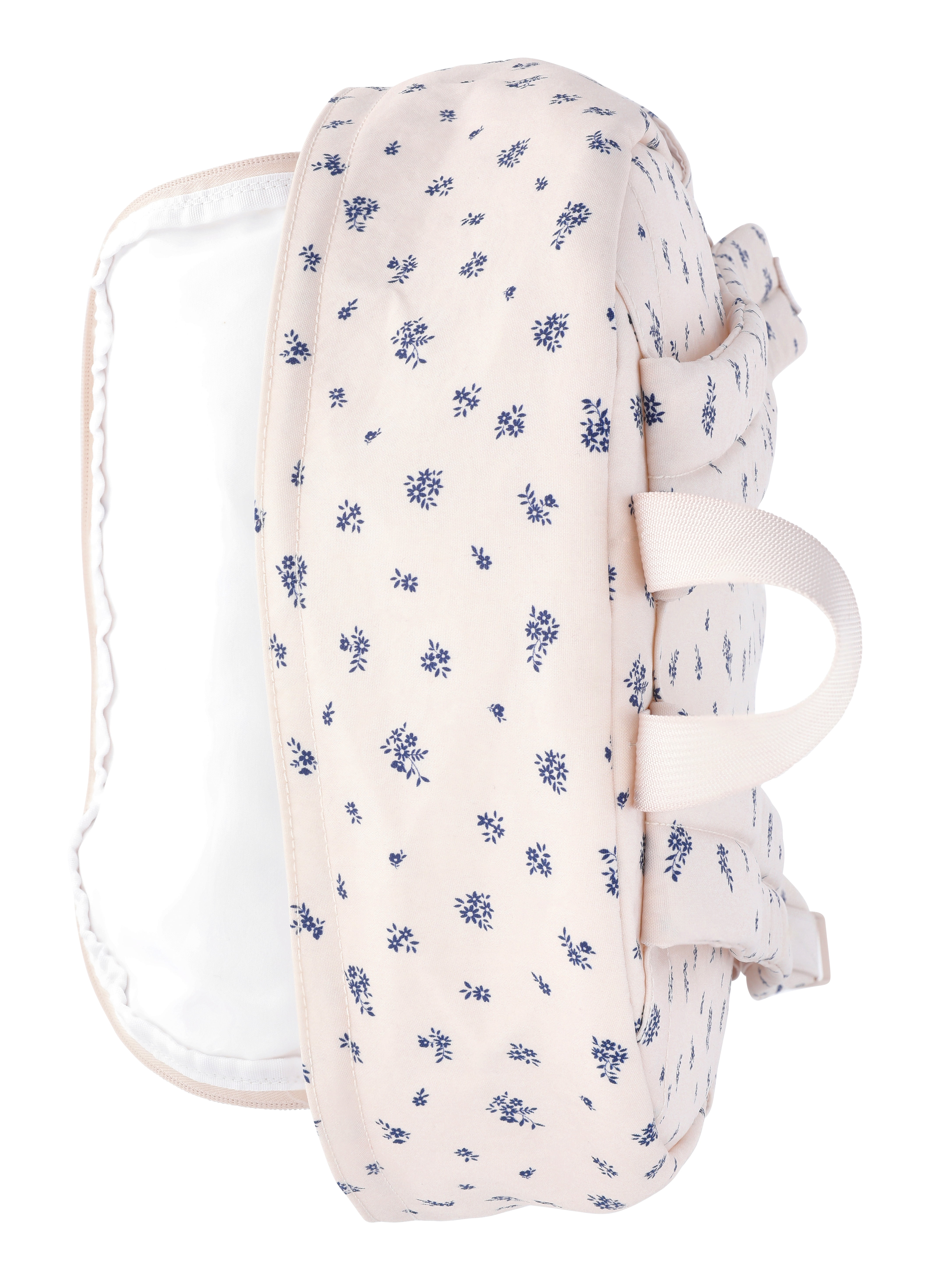 No Boundaries Women's Dome Backpack, Off-White Ditsy Floral