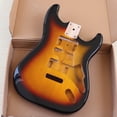 thumbnail image 4 of Unfinished Guitar Body Guitar Accessory Poplar Wood Unfinished Guitar Barrel A, 4 of 6