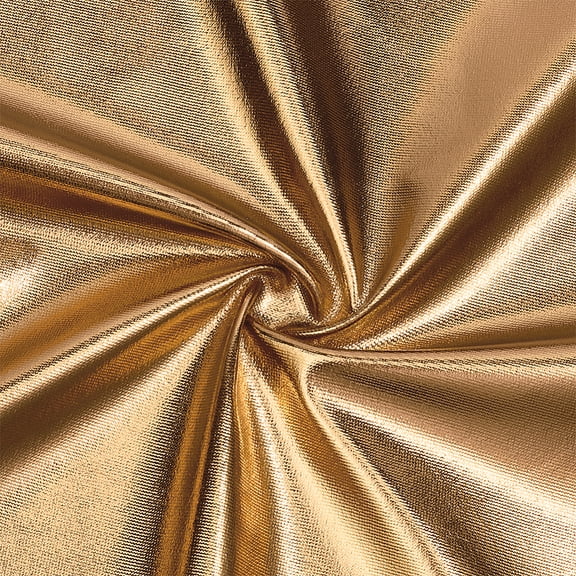Metallic Foil Fabric 39 inch Spandex Stretch Fabrics 1.6 Yards Wide Stretch Shiny Fabrics Polyester Foil Sewing Cloth Lame FabricDIY