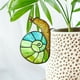 thumbnail image 4 of pstuiky Maceta decorativa de acrílico con inserto para maceta. Maceta decorativa con forma de caracol., 4 of 9