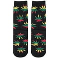 thumbnail image 5 of Cool Socks Novelty Crew Socks Men's Women's, Ganja, Graphic Print, Large, 5 of 6