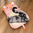 thumbnail image 6 of Cat Scratcher Sisal Mat Scratching Board Pad Hanging Interactive Toy Pets Supplies Rug Cat Scratching Mat Lounge Bed for Claw Care Kitty Pink Color Lion, 6 of 9