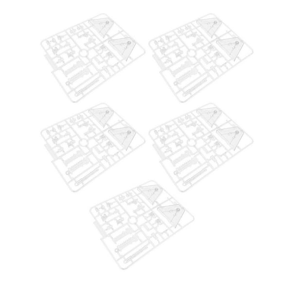 Ensemble de 5 Supports d'Exposition pour Modèles de Jouets, Facile à Assembler, Utilisation Durable, Haute Stabilité pour Modèles SD BB RG HG 1/144