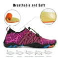 thumbnail image 5 of SAGUARO Womens Water Shoes Mens Aqua Shoes Quick Dry Sports Beach Swim Diving With Non-Slip Sole Purple, 5 of 8