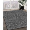 thumbnail image 3 of Ahgly Company Machine Washable Indoor Rectangle Transitional Dark Gray Black Area Rugs, 2' x 3', 3 of 7