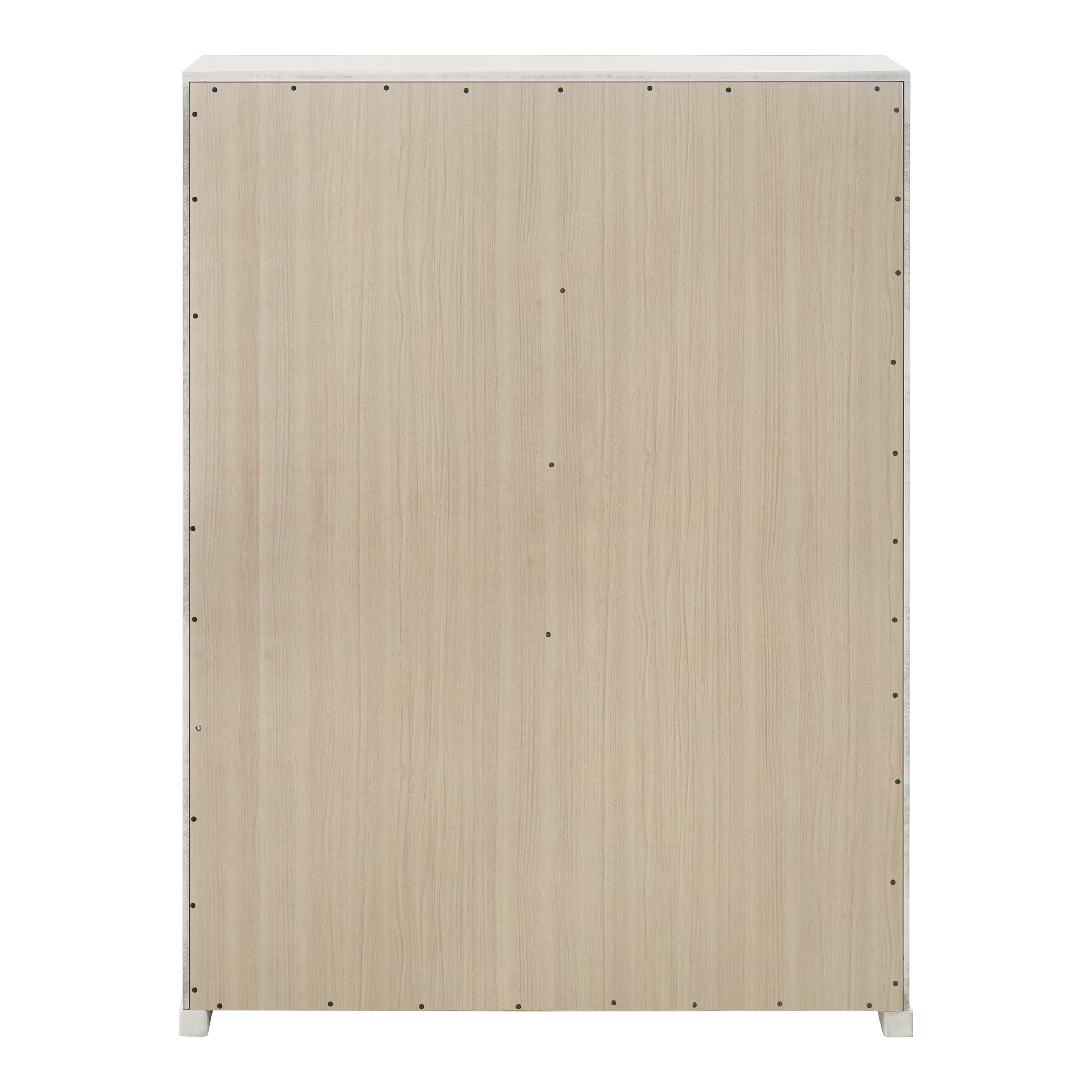 Furniture of America Rein Modern 5-Drawer Vertical Dresser, White