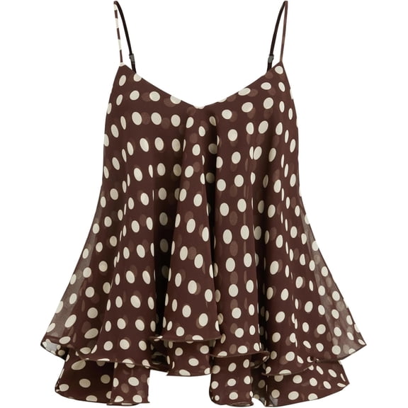 otnbgsr shirt with ruffled edges, knotted mesh vest, sleeveless layered doll, spaghetti strap vest