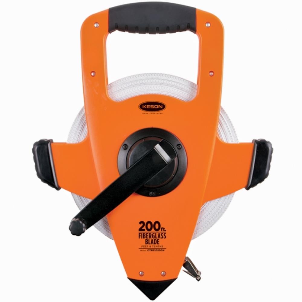 KESON OTRS1810300E 300 ft Engineer's Tape Measure, 1/2 in Blade