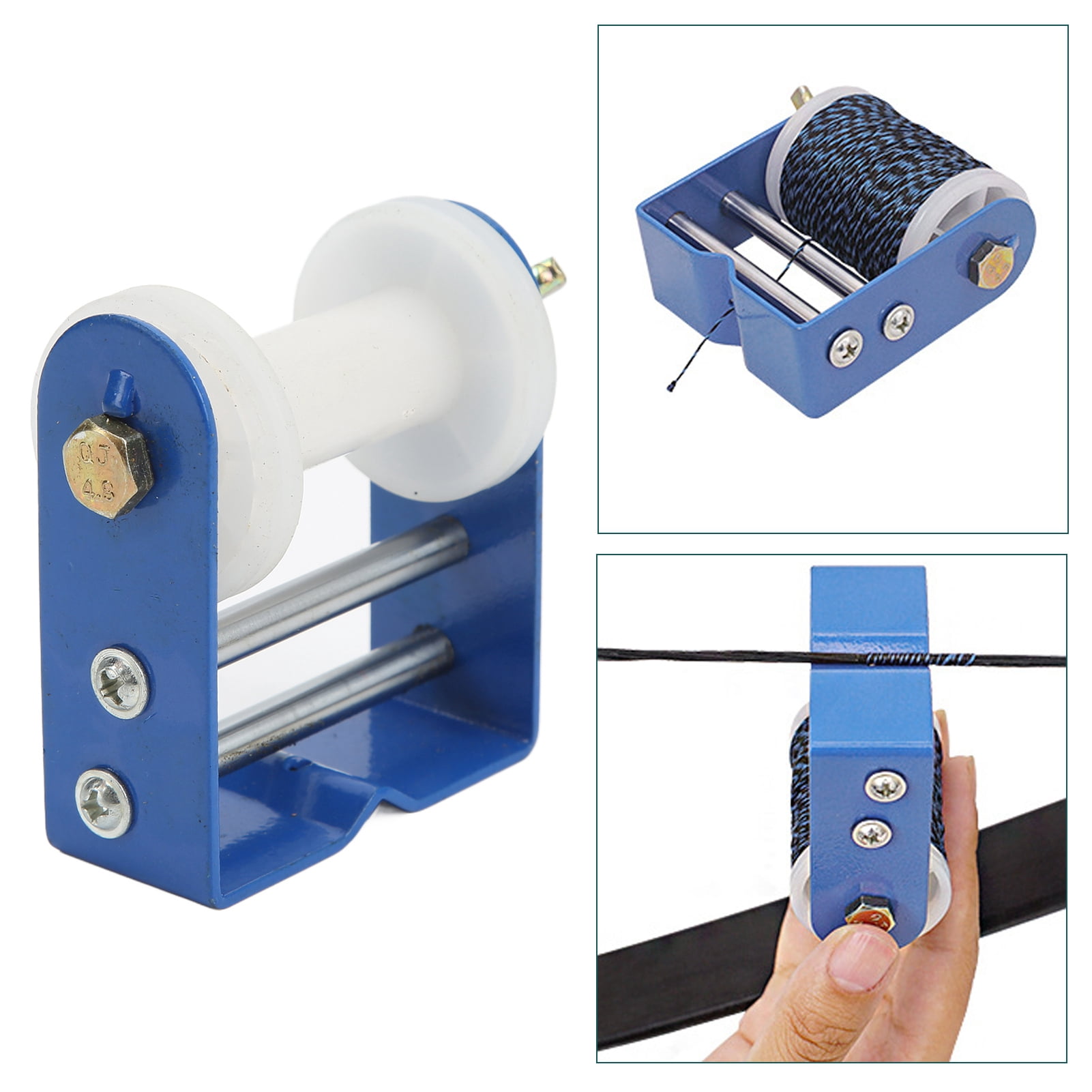 Enrouleur De Corde Pour Arc - Dérouleur Métallique Pour Fils & Brins | 7,5x6,5x3,5 Cm - 11