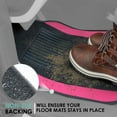 thumbnail image 3 of FH Group Carpet Floor Mats for Car, SUV, Van Universal Fit w/ Free Gift - Full Set F14407Pink, 3 of 10