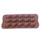 thumbnail image 4 of Molde De Silicona De 15 Cavidades, Moldes De Chocolate En Forma De Corazón De 2 Piezas, Herramientas Para Hornear Para Diy, Gelatina De Chocolate, Pastel De Caramelo Yuarrent HA036689-00, 4 of 6