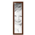 thumbnail image 2 of ArtToFrames 8" x 30" Walnut Picture Frame, 8x30 inch Brown MDF Poster Frame (WOM-4086), 2 Pack, 2 of 8