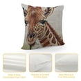 thumbnail image 4 of Throw Pillow Cover Giraffes South African Animal Love Mum Cute Funny Design Square Pillow Case Cushion Cover for Home Car Decorative, 4 of 5