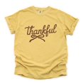 thumbnail image 4 of Thankful Coquette Distressed - Womens Garment Dyed Tee, 4 of 8