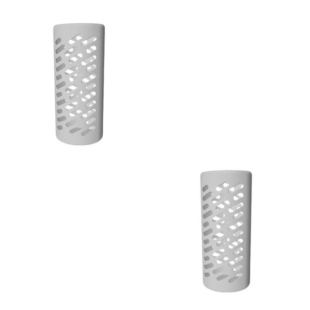 Cateissary Accesorios de cubierta de silicona Soporte profesional para botellas de bebida antiarañazos Tapas de color sólido Reemplazo para Gris S 2Conjunto