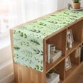 thumbnail image 6 of Table Runners 48 Inches Long Dress Scarves, Green Leaves Farmhouse Kitchen/Dining Table Runner, Short Coffee Tablerunners, Summer Botanical Farmhouse Leaf 13x48 Inch, 6 of 9