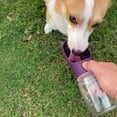 thumbnail image 2 of WePet Bouteille d'Eau Portable pour Chien, 350 ml, Distributeur d'Eau Étanche avec Distributeur d'Eau pour Animaux de Compagnie Marche Extérieure, Randonnée, Voyage, Plastique de Qualité Alimentaire, 2 of 6