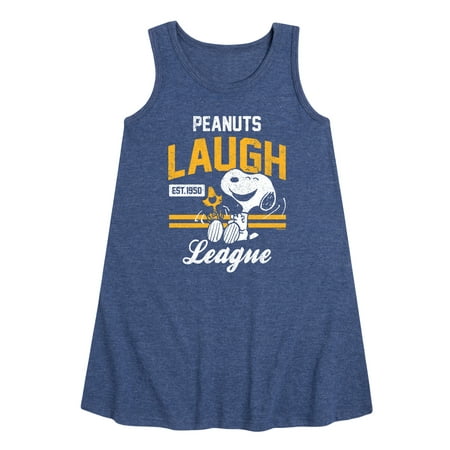 

Peanuts - Peanuts Laugh League - Toddler & Youth Girls A-line Dress