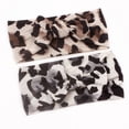 thumbnail image 4 of FASHOFT Newborn Infant Baby Girls Leopard Print Headbands Wide Band Seamless Bow Ins Style For Baby Daily Wear Baby Gear D One Size, 4 of 4