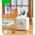 thumbnail image 1 of A6 Mini Pocket Printer HD 304DPI Wireless BT Thermal Printer Picture Photo Label Memo Notes Journal Receipt Paper  Printer Sticker AR Photo Function Inkless Printing, 1 of 6