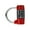 red, variant on 5 Letter Security Lock Gym Locker Combination Lock for Storage Cabinet Wardrobe Padlock Door Handle Password Lock