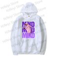 thumbnail image 3 of Sudadera con capucha Young Miko Merch Winter para hombres y mujeres, unisex, informal, para cosplay, de manga larga, ropa de calle con capucha, 3 of 5