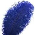 thumbnail image 4 of 8-10 inch (20-25cm) Natural Ostrich Feathers for Wedding Centerpieces Home Decoration,Flower Arrangement,DIY Christmas Decorations (20 Pcs,Royal Blue), 4 of 8