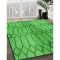 thumbnail image 2 of Ahgly Company Indoor Rectangle Patterned Neon Green Area Rugs, 5' x 8', 2 of 6