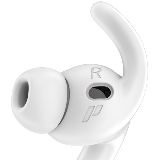 Fundas con ganchos para oreja Proof Labs para AirPods Pro 3, blancas
