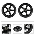 thumbnail image 4 of 2 ruedas delanteras para silla de ruedas de 7 pulgadas (negras), 4 of 8
