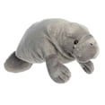 thumbnail image 5 of Aurora - Large Gray Grand Flopsie - 15" Manny Manatee - Adorable Stuffed Animal, 5 of 5