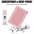 thumbnail image 4 of FIEWESEY for Fire HD 10 Case,Heavy-Duty Drop-Proof Shock-Resistant Rugged Protective case(with Stand) for All-New Amazon Fire HD 10 & Fire HD 10 Plus (11th Generation, 2021 Release)(Rose Gold), 4 of 6