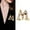 E, variant on Wentin Reduced Brooch Crystal Pearl Initial Brooch Gold Plated Enamel Colored Letter Letter Brooch Brooch Jewelry
