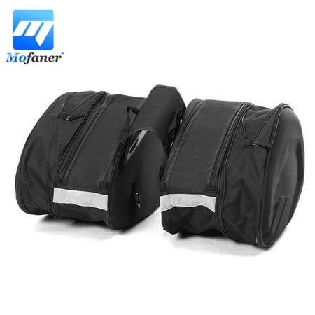 58L Capacity Multi-use Expandable Motorcycle Rear Seat Luggage Saddle Bag