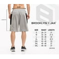 thumbnail image 7 of Men's Premium Active Athletic Performance Shorts with Pockets - 5 Pack, 7 of 7